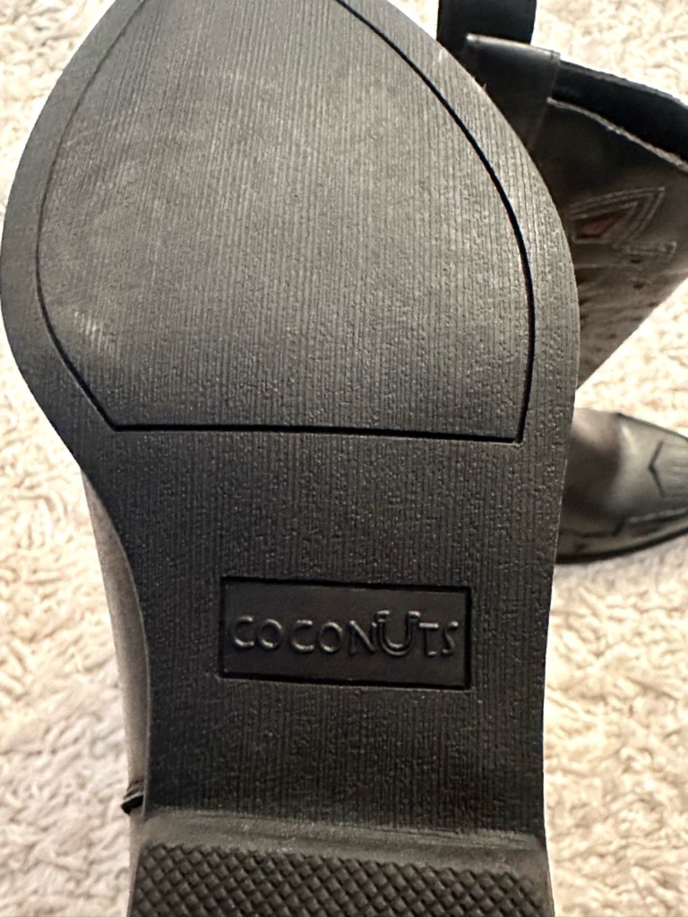 NEW Coconuts by Matisse Women’s Cowgirl Boots Pointed Toe Black Size 6.5 - Picture 3 of 4